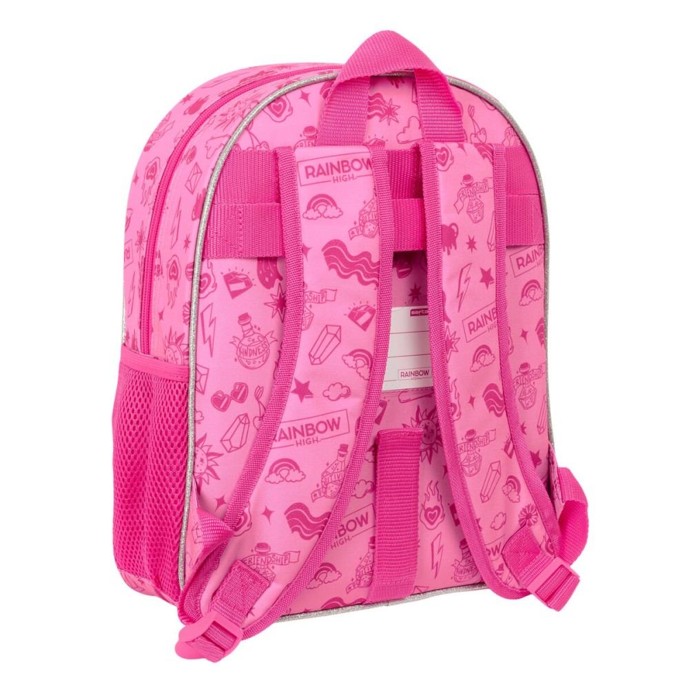 Cartable Rainbow High Shine Multicouleur 28 x 34 x 10 cm