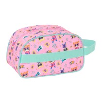 Nécessaire de Voyage SuperKitties Rose Turquoise 26 x 15 x 12 cm