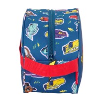 Travel Vanity Case Cars Racing Navy Blue 26 x 15 x 12 cm