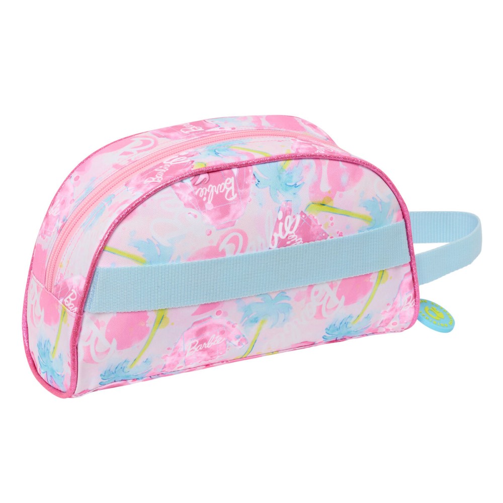 Reise-Toilettentasche Barbie Painterly Rosa Himmelsblau 26 x 16 x 9 cm