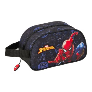 Reise-Toilettentasche Spider-Man Attack Schwarz 26 x 15 x 12 cm