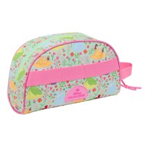 Travel Vanity Case Disney Princess Bloom Green Pink 26 x 16 x 9 cm