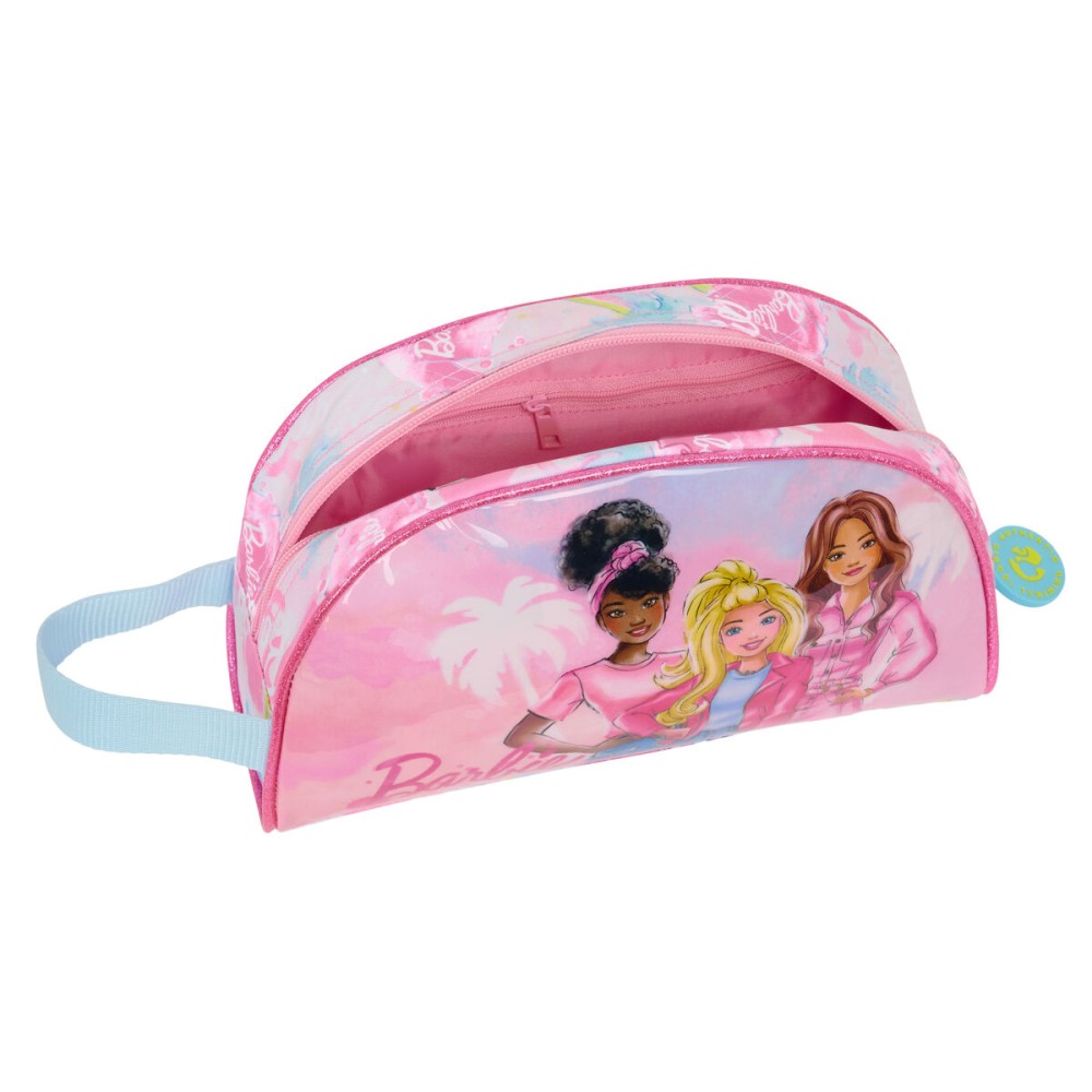 Reise-Toilettentasche Barbie Painterly Rosa Himmelsblau 26 x 16 x 9 cm