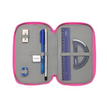 Triple Pencil Case Rainbow High Shine Multicolour 12,5 x 19,5 x 5,5 cm 37 Pieces