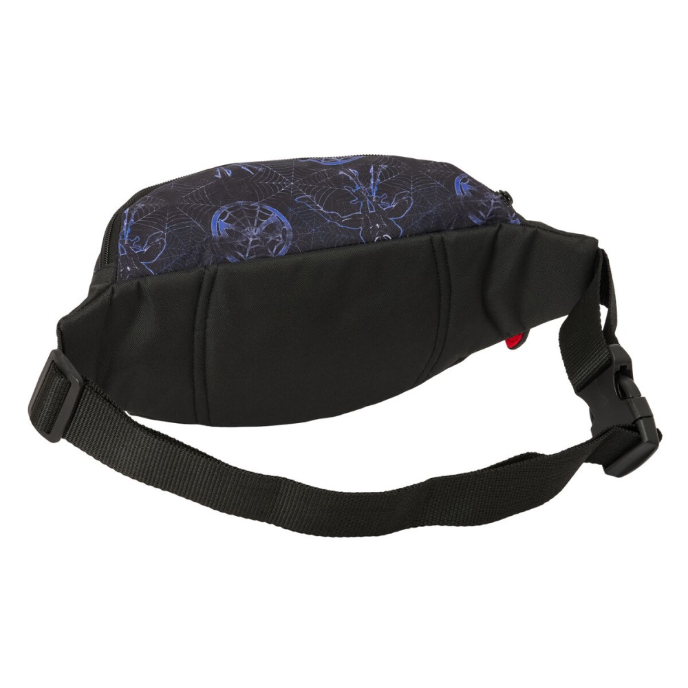 Sac banane Spider-Man Attack Noir 23 x 12 x 9 cm