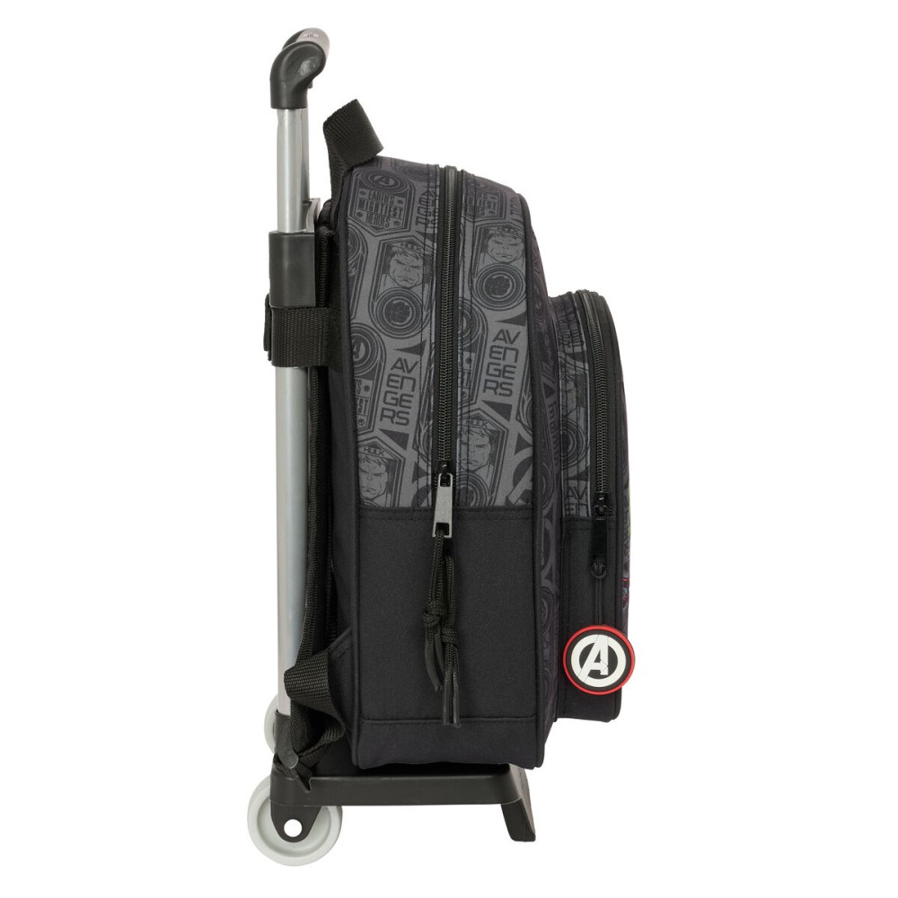 Cartable à roulettes The Avengers Vendetta Noir 27 x 33 x 10 cm