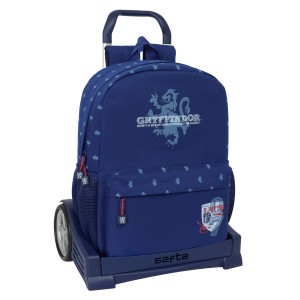Schulrucksack mit Rädern Harry Potter Captain Marineblau 32 x 43 x 14 cm