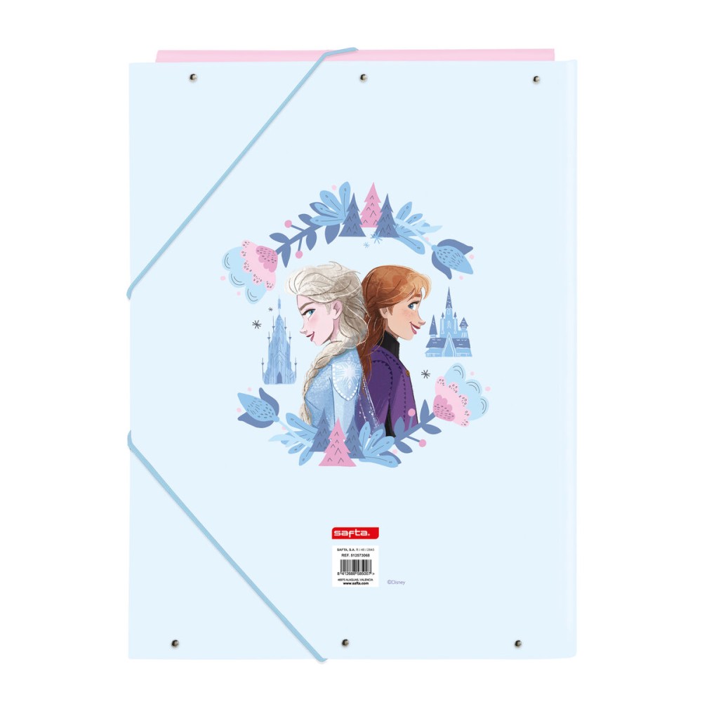 Ring binder Frozen Ice magic Blue A4 26 x 33.5 x 2.5 cm