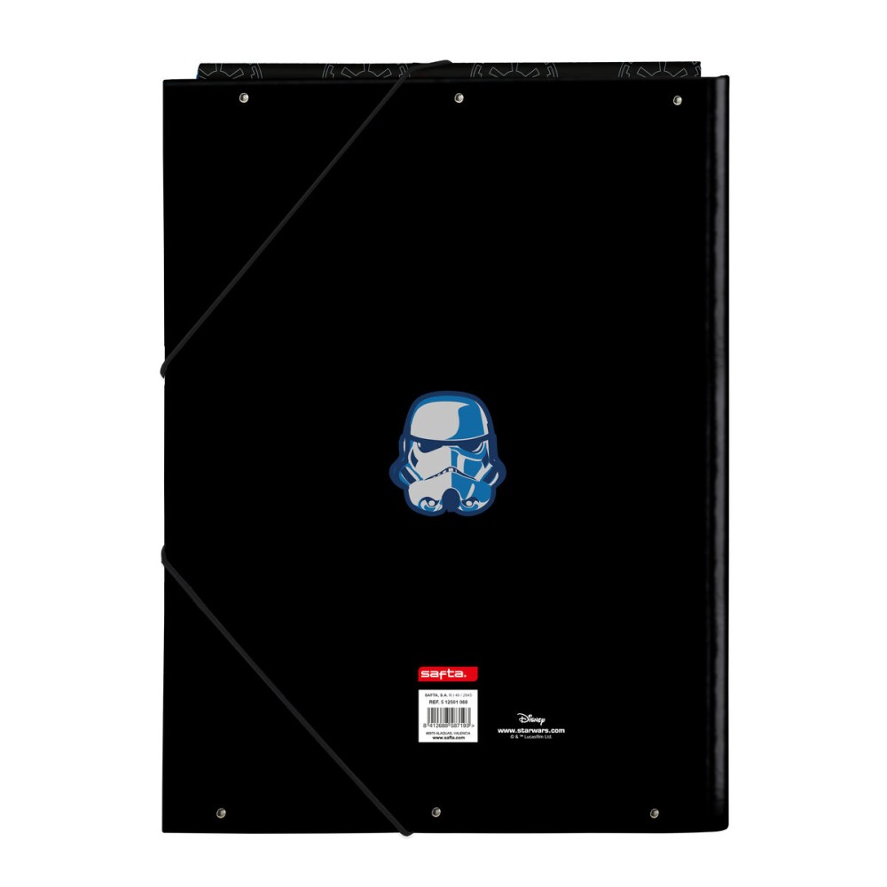 Reliure à anneaux Star Wars Rebellion Noir A4 26 x 33.5 x 2.5 cm