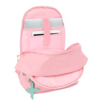 Cartable Munich +usb munich Rose 31 x 44 x 18 cm