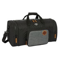 Sporttasche BlackFit8 Old school Schwarz Grau 55 x 26 x 27 cm