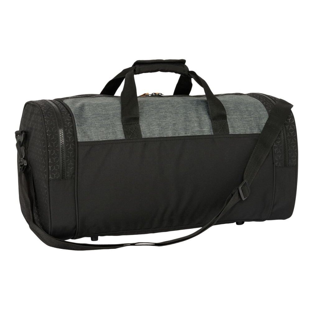 Sporttasche BlackFit8 Old school Schwarz Grau 55 x 26 x 27 cm