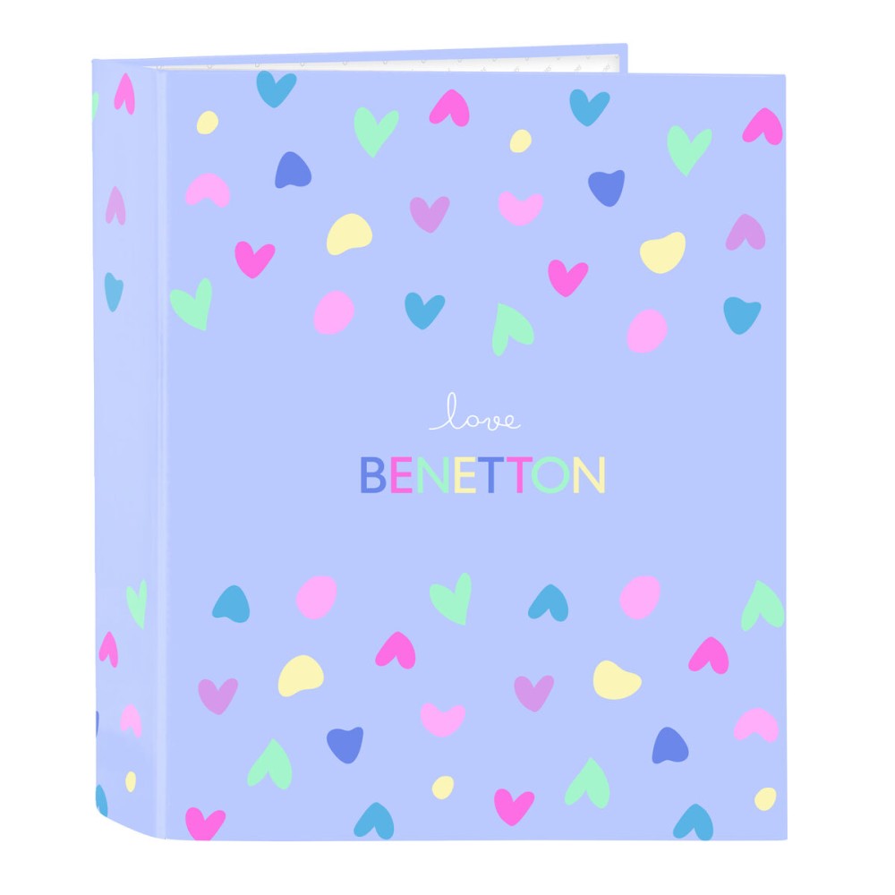 Ringbuch Benetton Lila Lila A4 27 x 33 x 6 cm