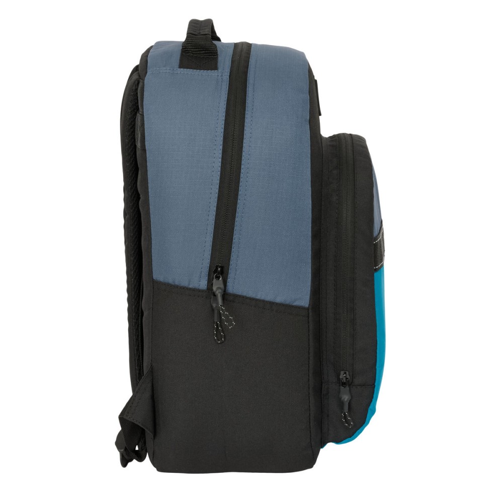 Schulrucksack BlackFit8 California Blau Schwarz 32 x 42 x 15 cm