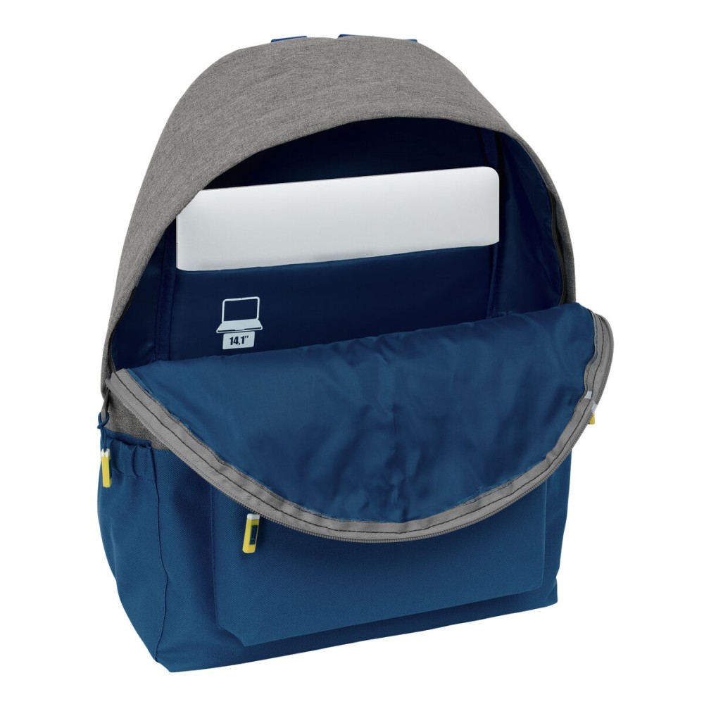 Laptoptasche Munich Street Blau Grau 31 x 43 x 13 cm