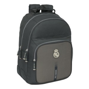 Schulrucksack Real Madrid C.F. Grau 32 x 42 x 15 cm