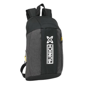 Casual Backpack Munich Topo Black