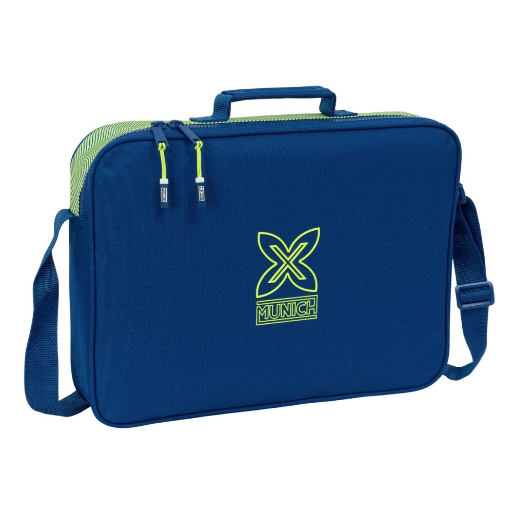 Cartable d'école Munich North Blue marine 38 x 28 x 6 cm