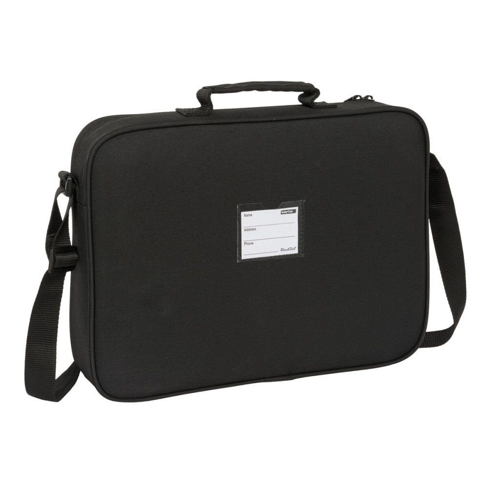Schultasche BlackFit8 California Blau Schwarz 38 x 28 x 6 cm