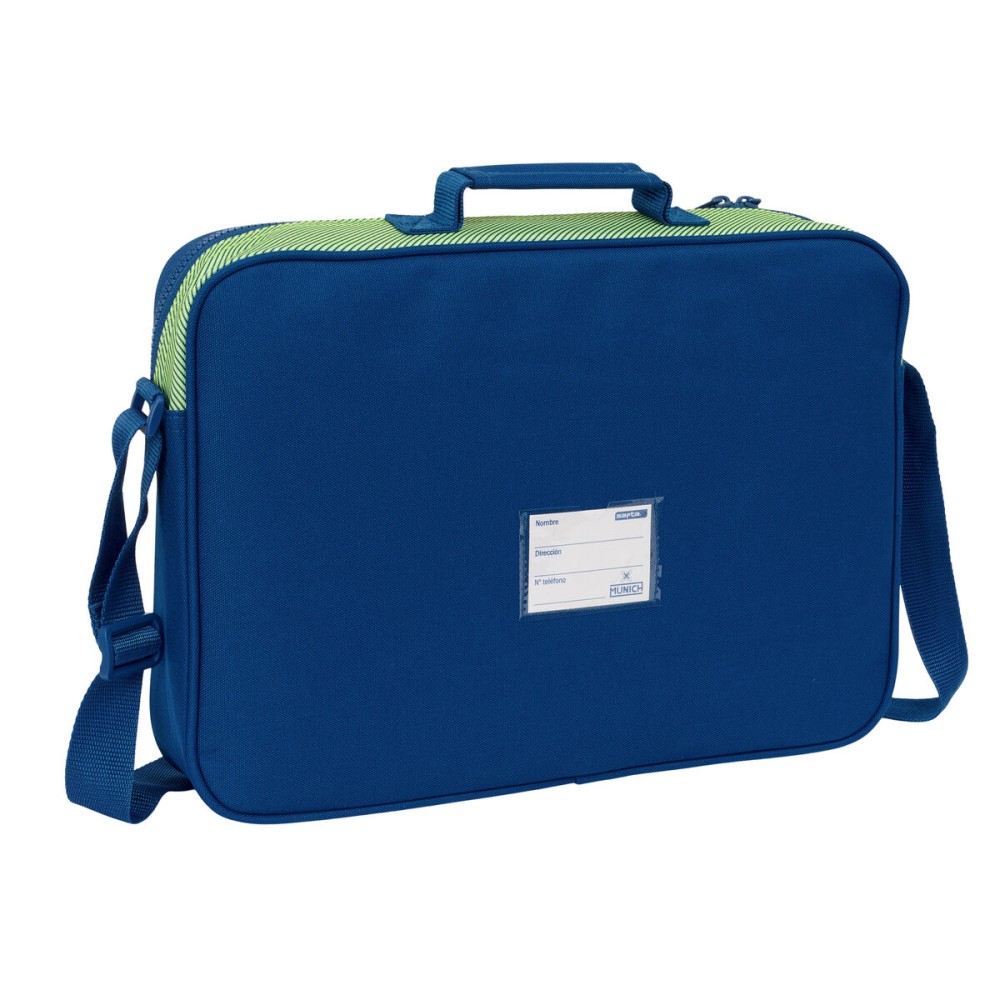 Cartable d'école Munich North Blue marine 38 x 28 x 6 cm
