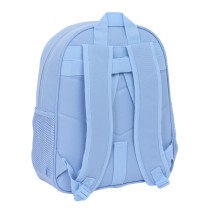 School Bag Smiley Joyful Blue Multicolour 32 x 38 x 12 cm