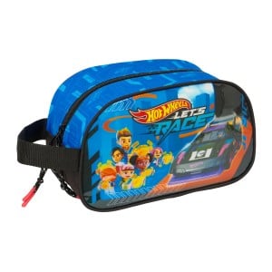 Reise-Toilettentasche Hot Wheels Let's race Blau Schwarz 26 x 15 x 12 cm