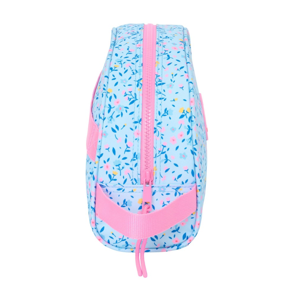 Travel Vanity Case Vicky Martín Berrocal Paraíso Pink Light Blue 28 x 18 x 10 cm