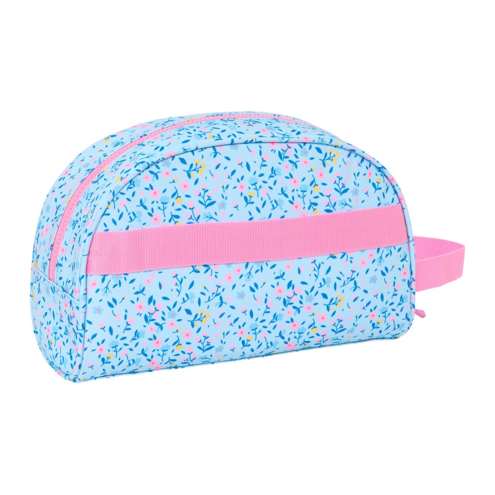 Reise-Toilettentasche Vicky Martín Berrocal Paraíso Rosa Hellblau 28 x 18 x 10 cm