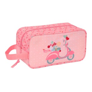 Schuhtasche für die Reise Moos Passion Bunt 29 x 15 x 14 cm