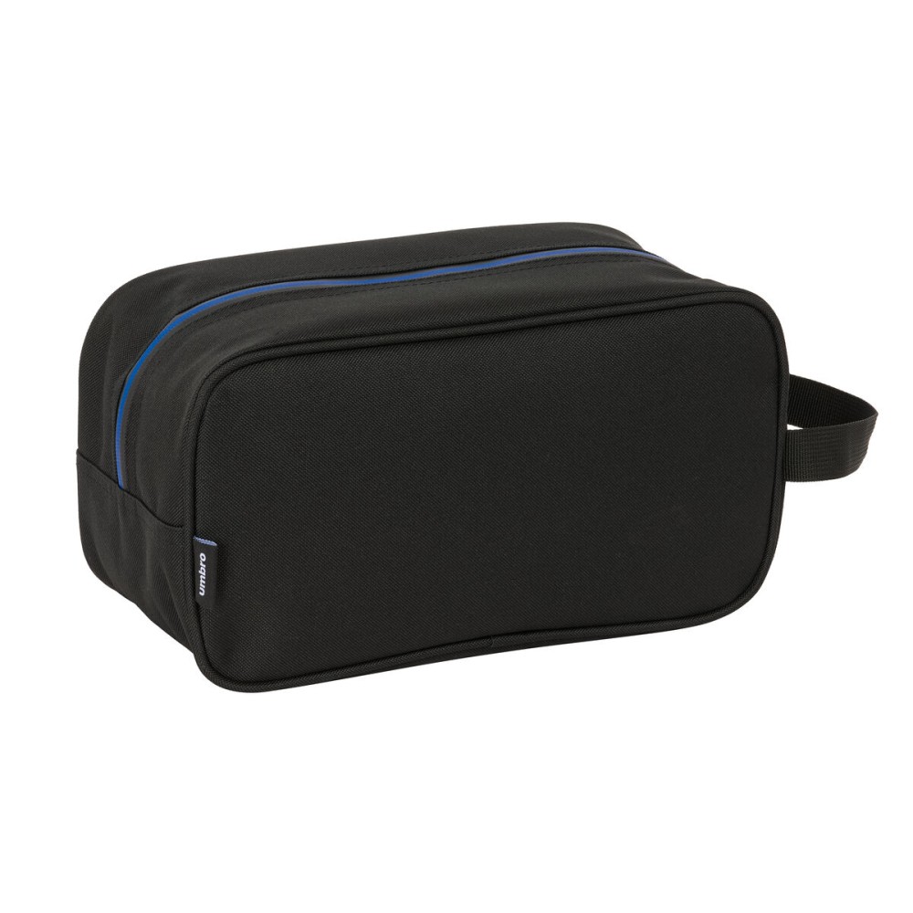 Schuhtasche für die Reise Kelme Jet black Schwarz 29 x 15 x 14 cm