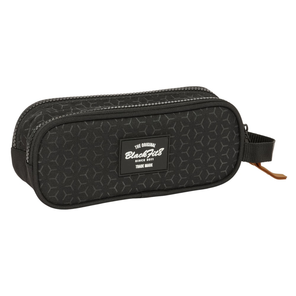 Allzwecktasche BlackFit8 Old school Schwarz Grau 21 x 8 x 6 cm