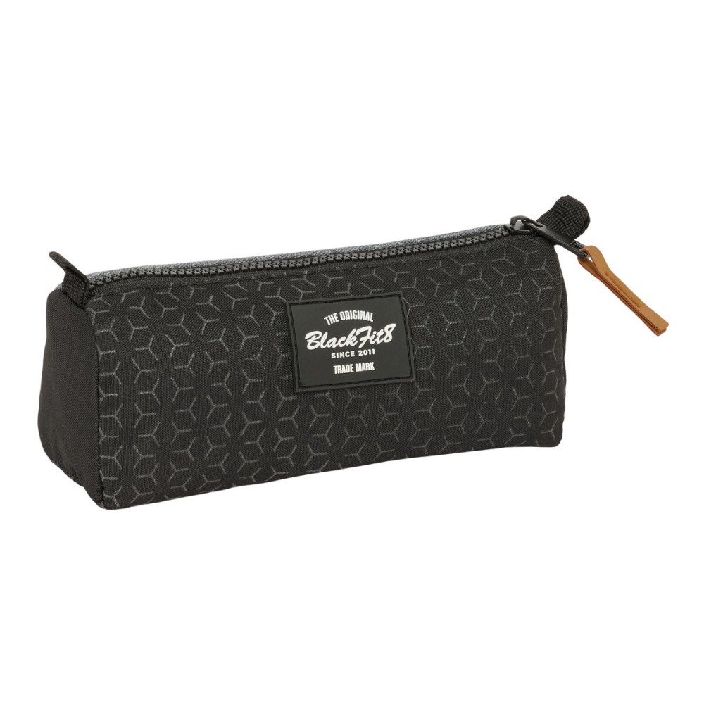 Allzwecktasche BlackFit8 Old school Schwarz Grau 21 x 8 x 7 cm