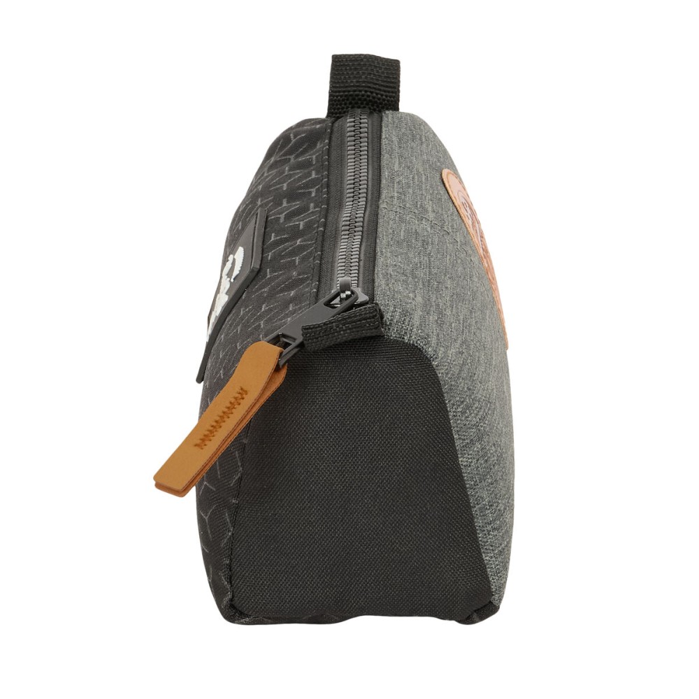 Allzwecktasche BlackFit8 Old school Schwarz Grau 21 x 8 x 7 cm