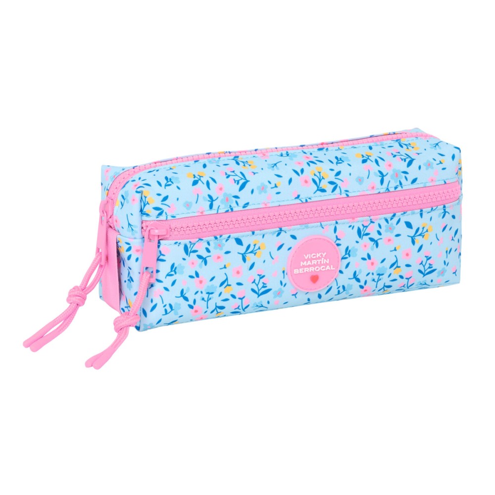 Allzwecktasche Vicky Martín Berrocal Paraíso Rosa Hellblau 22 x 8,5 x 6 cm