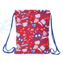 Sac à dos serré par des ficelles Spider-Man Rescue Bleu Rouge 26 x 34 x 1 cm