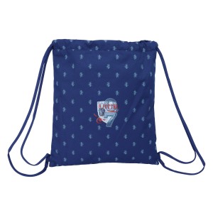 Rucksacktasche mit Bändern Harry Potter Captain Marineblau 35 x 40 x 1 cm