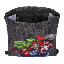 Rucksacktasche mit Bändern The Avengers Vendetta Schwarz 26 x 34 x 1 cm