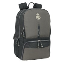 Schulrucksack Real Madrid C.F. Grau 30 x 42 x 17 cm