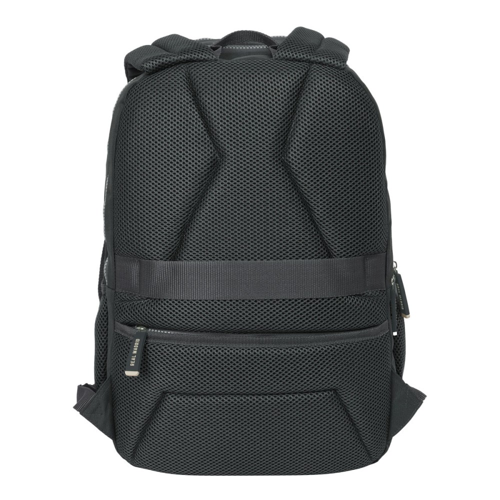 Schulrucksack Real Madrid C.F. Grau 30 x 42 x 17 cm
