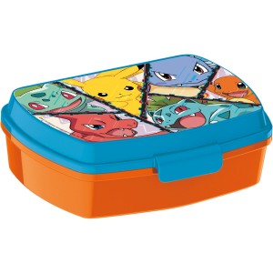 Boîte à Sandwich Pokémon Multicouleur Rectangulaire 17 x 5,6 x 13,3 cm