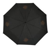 Foldable Umbrella BlackFit8 Old school Black Grey Ø 98 cm