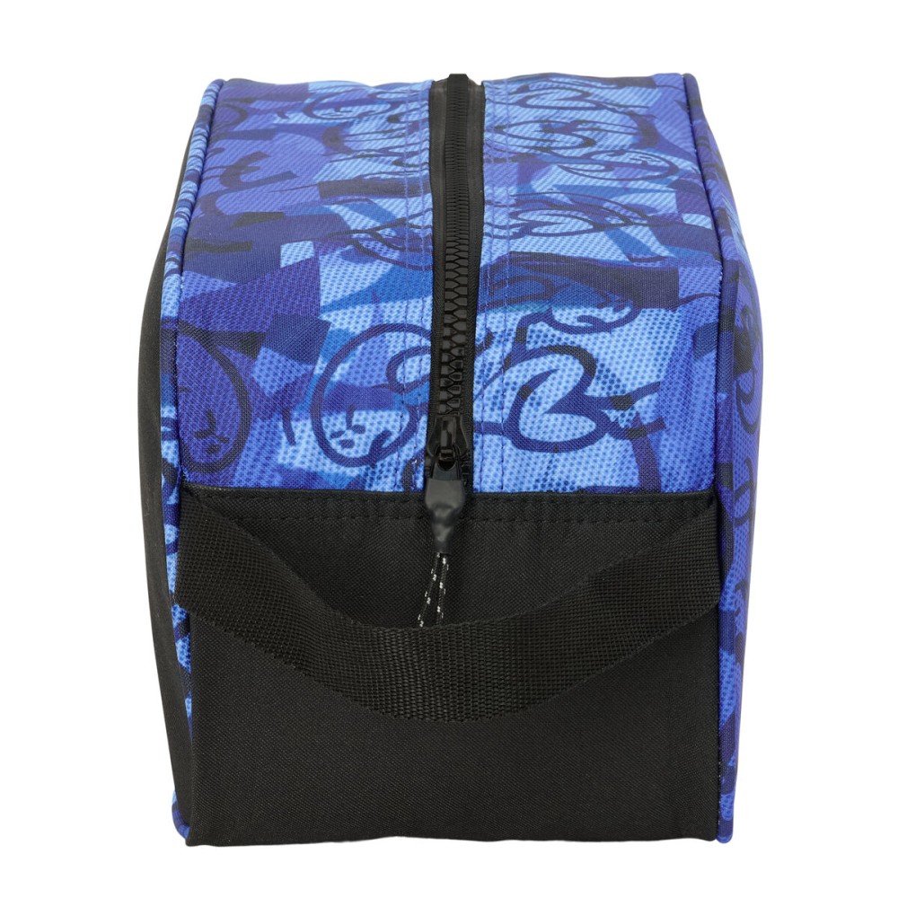 Schuhtasche für die Reise El Niño Roller Blau Schwarz 29 x 15 x 14 cm