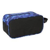 Schuhtasche für die Reise El Niño Roller Blau Schwarz 29 x 15 x 14 cm