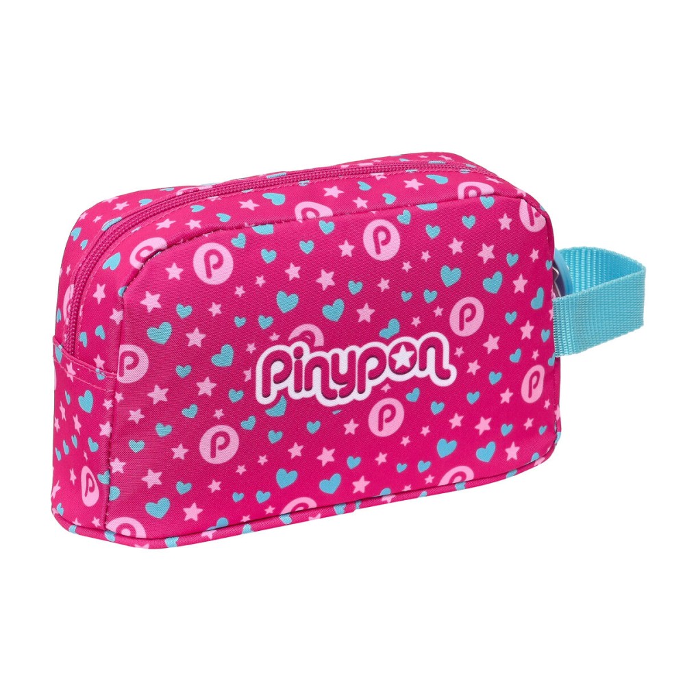 Porte-petit déjeuner Thermique Pinypon Bleu Rose 21,5 x 12 x 6,5 cm