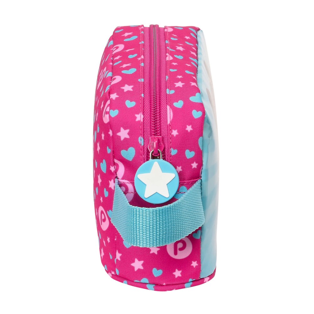 Porte-petit déjeuner Thermique Pinypon Bleu Rose 21,5 x 12 x 6,5 cm