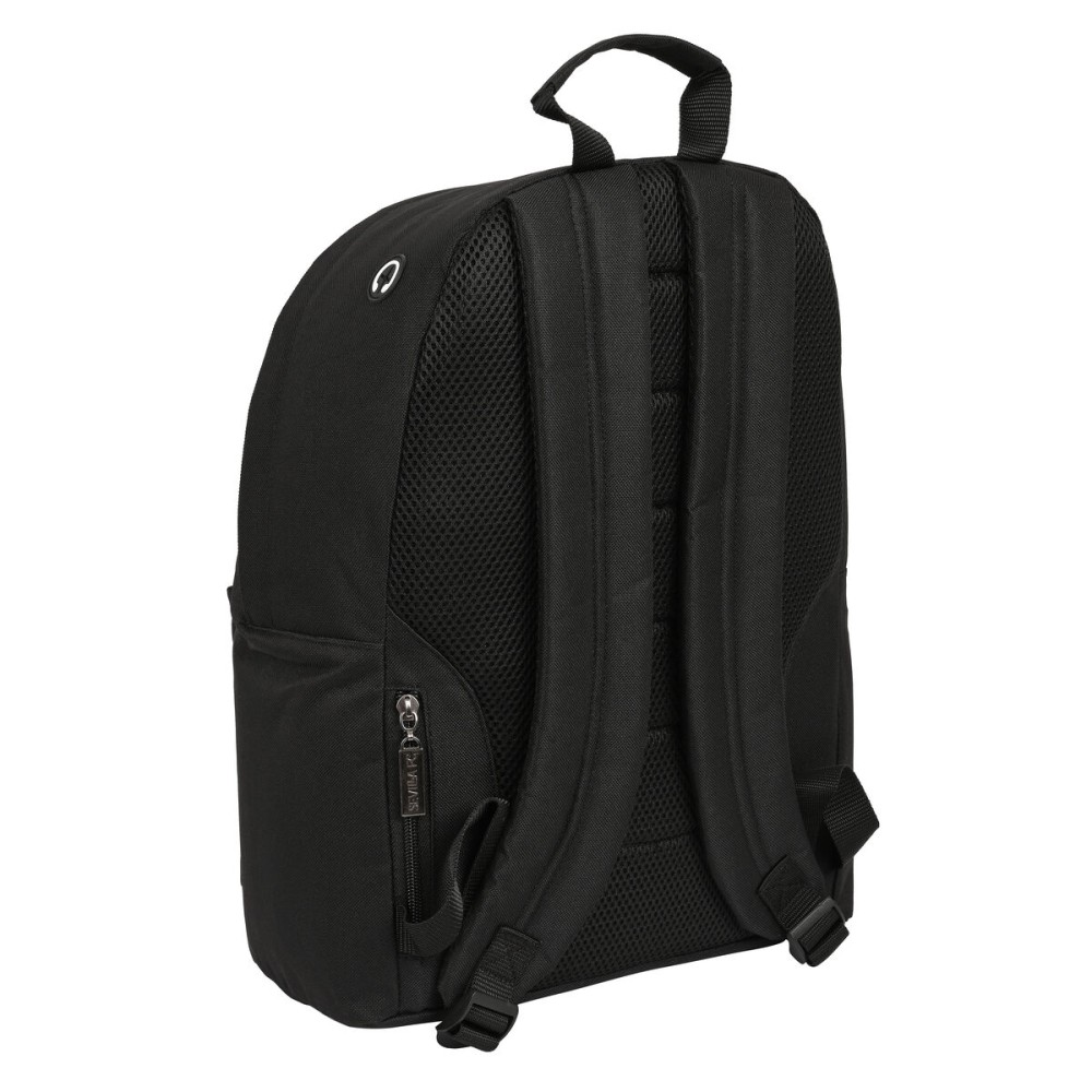 Laptop Backpack Sevilla Fútbol Club sevilla fc Black 31 x 41 x 16 cm