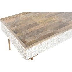 Table Basse Home ESPRIT Fer Bois de manguier 120 x 60 x 57 cm