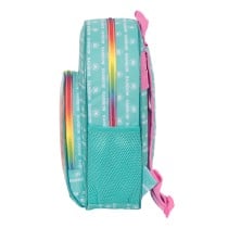 Schulrucksack Rainbow High Paradise türkis 28 x 34 x 10 cm