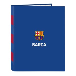 Ring binder F.C. Barcelona Blue Maroon A4 26.5 x 33 x 4 cm