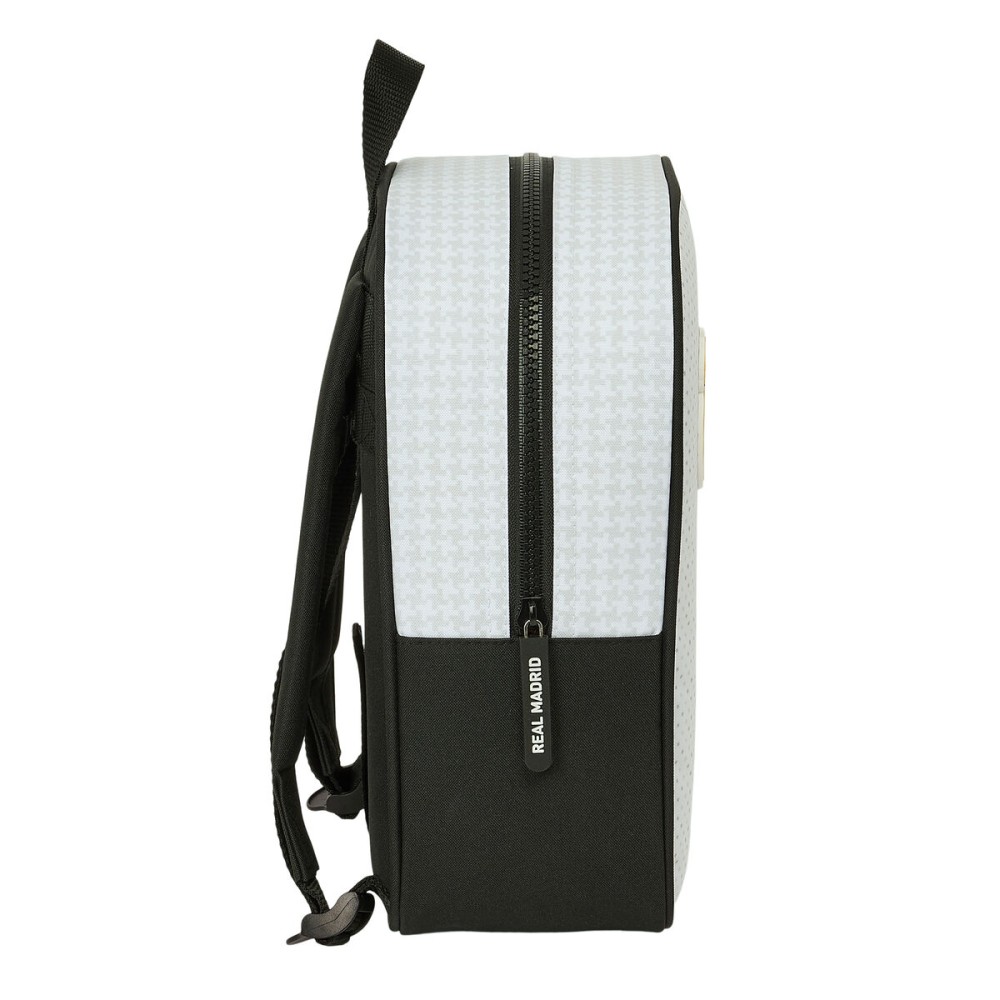 Kinderrucksack Real Madrid C.F. 24/25 Weiß Grau 22 x 27 x 10 cm